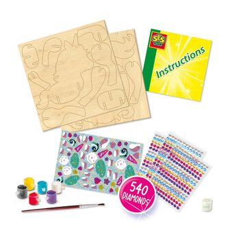 SES Creative Diamond painting - 3D Unicorns