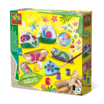 SES Creative Stenen en drijfhout decoreren - Inspired by nature