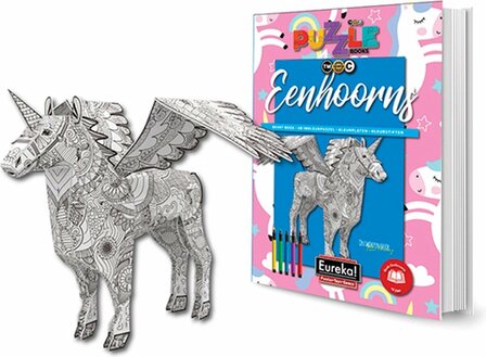 Eureka Puzzelboek Eenhoorns