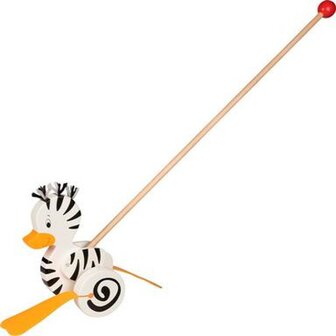 Goki loopstok zebra-eend