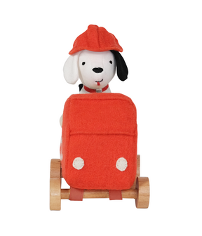 Olli Ella Holdie Dog-Go - Chief - Red