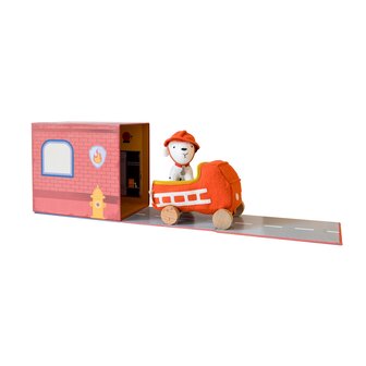 Olli Ella Holdie Dog-Go - Chief - Red