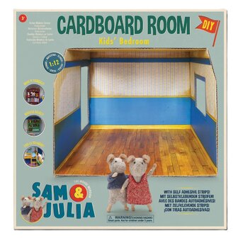 KARTONNEN MINIATUUR KINDERKAMER