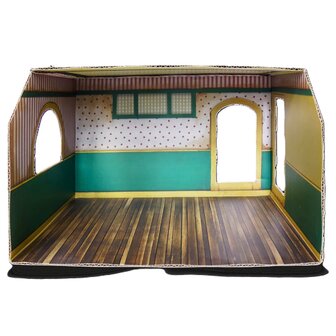 Het Muizenhuis - KARTONNEN MINIATUUR KAMER WINKEL