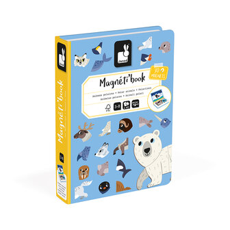 Janod magneetboek Pooldieren