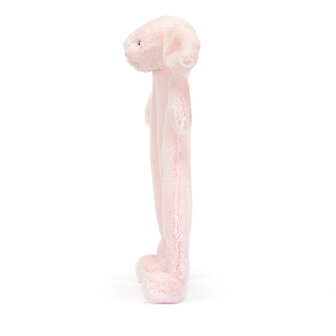 Jellycat Bashful Pink Bunny Comforter ( knuffeldoekje)
