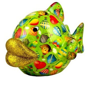 Pomme Pidou spaarpot Fish Nelly  D
