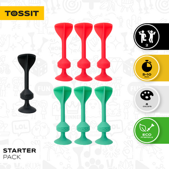 Tossit - Starter Pack - Rood-Turquoise