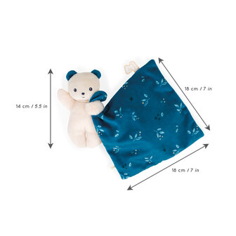 Kaloo Carre Douceur &ndash; Knuffeldoek Beer nachtuil