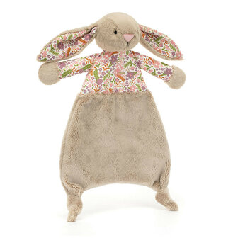Jellycat Bashful Beige Bunny Petal Comforter