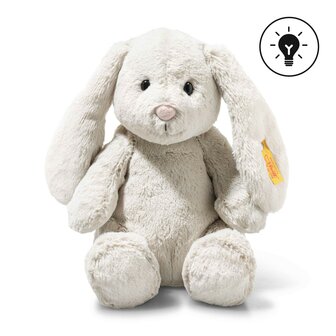 Steiff-Light at Night Hoppie rabbit light grey-28 cm