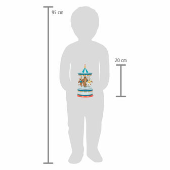 Small Foot speeldoos Houten Muziekdoos Draaimolen