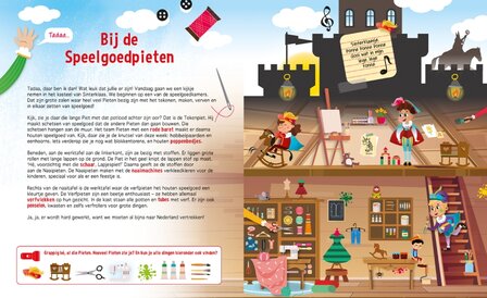 Zaklampboek- Het heerlijk avondje van Sinterklaas