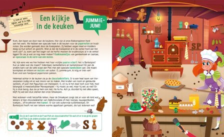 Zaklampboek- Het heerlijk avondje van Sinterklaas