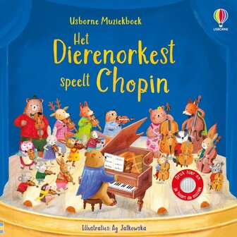 Geluidenboekje Het Dierenorkest speelt Chopin (muziekboek)