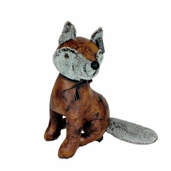 Pomme Pidou Deurstopper-fox feline faux ( lederlook )