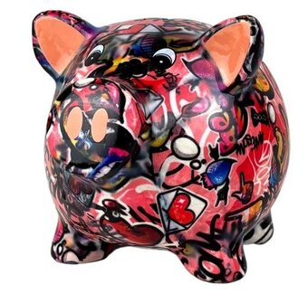 Pomme Pidou spaarpot  Rosie  varken standaard