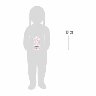 Small Foot speeldoos Houten Muziekdoos Draaimolen Eenhoorn