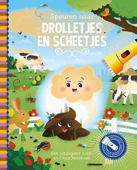Zaklampboek-speuren naar drolletjes en scheetjes