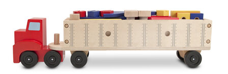 Melissa &amp; Doug vrachtwagen bouw-set