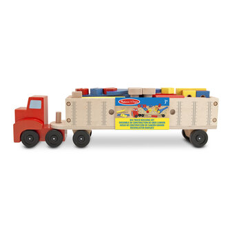 Melissa &amp; Doug vrachtwagen bouw-set