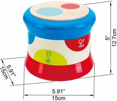 Hape Baby Drum