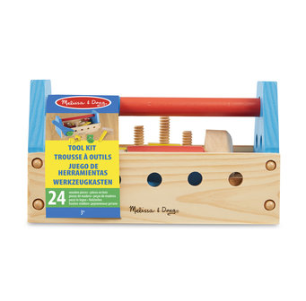 Melissa & Doug houten gereedschapskist