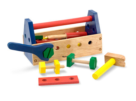 Melissa & Doug houten gereedschapskist