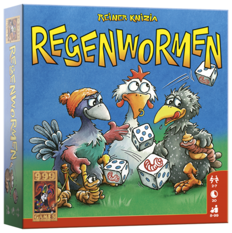 999 Games Regenwormen - Dobbelspel