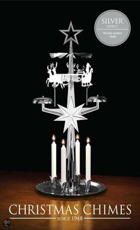 Christmaschime  ster zilver