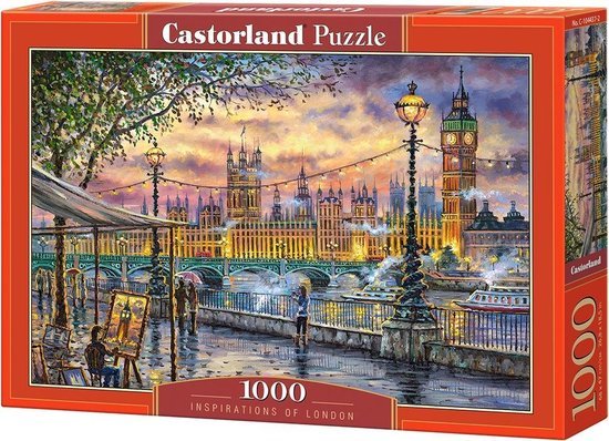 Casterland puzzel 1000