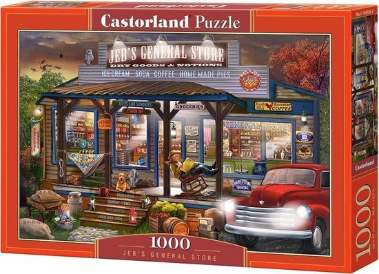 Casterland puzzel 1000