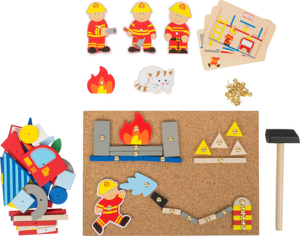 Hamertje tik brandweer