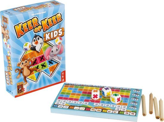 999 Games Keer op Keer Kids - berg braam-houten-speelgoed