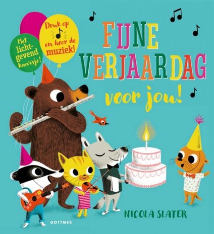 Geluidenboekje fijne verjaardag voor jou.