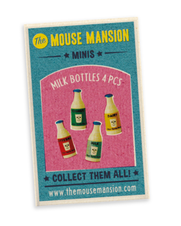 Het Muizenhuis Mini Melkflessen