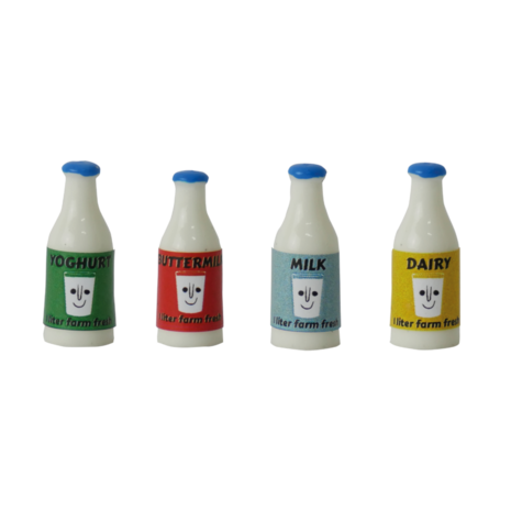 Het Muizenhuis Mini Melkflessen