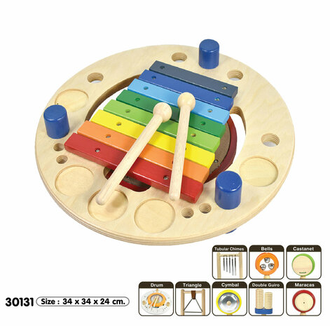 I`m Toy muziekcentrum regenboogkleuren