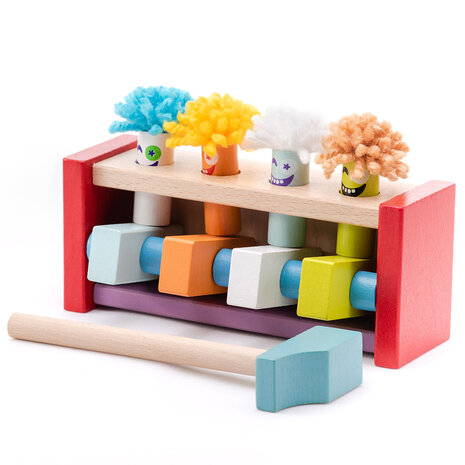 Cubika hamerspel vrolijke clowns
