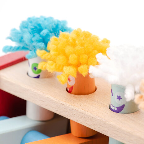 Cubika hamerspel vrolijke clowns