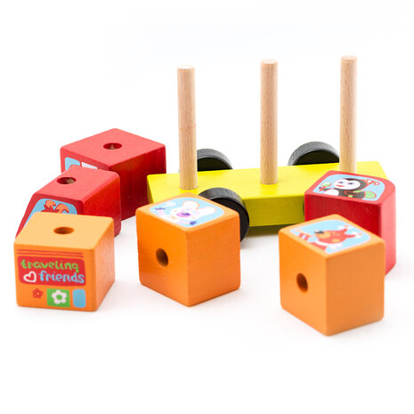Cubika vrolijke dierenbus puzzel