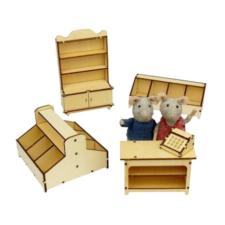 Het Muizenhuis meubelkit  WINKEL