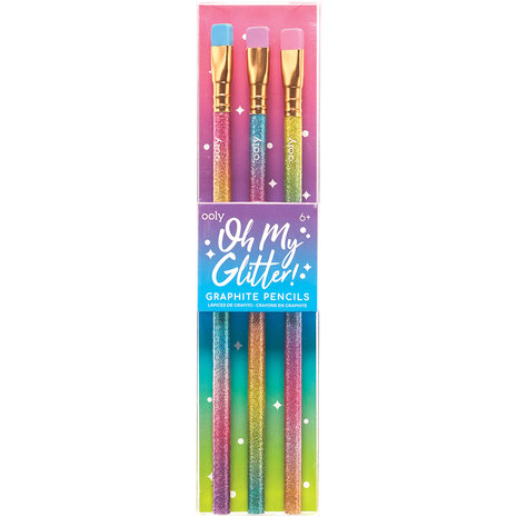 Ooly – Oh My Glitter Graphite Pencils