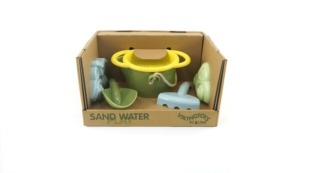 Viking Toys Ecoline – Zand & Water – Emmer set