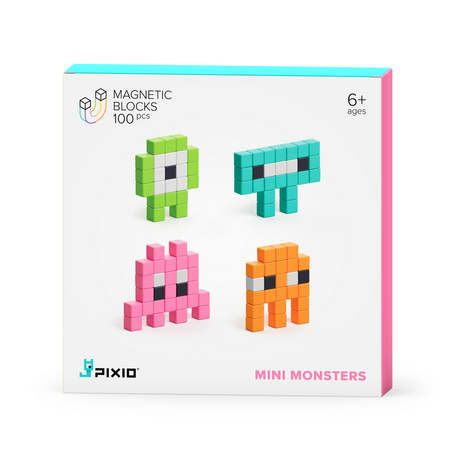 Pixio 100 blokjes monsters