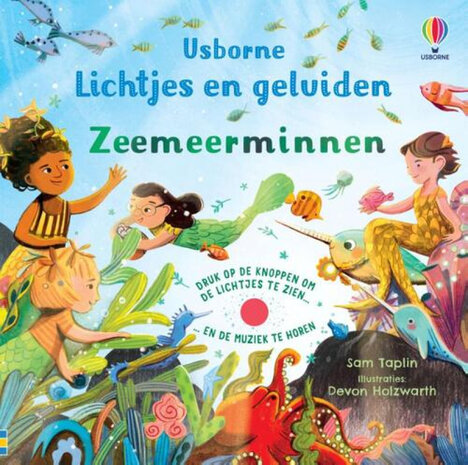 Geluidenboekje Lichtjes en geluiden - Zeemeerminnen
