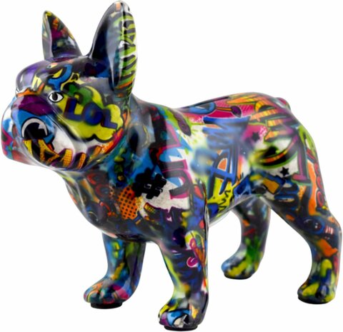 Pomme Pidou spaarpot Bulldog Jack Graffiti C