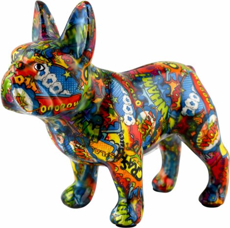 Pomme Pidou spaarpot Bulldog Jack Graffiti D
