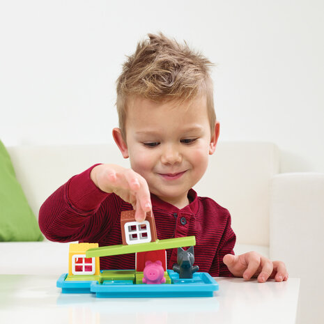 Smart Games- Drie Kleine Biggetjes Deluxe