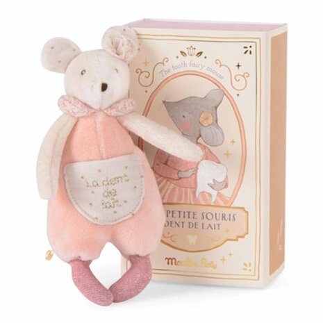 Moulin Roty  Muisje voor Melktanden Puce & Pilou.